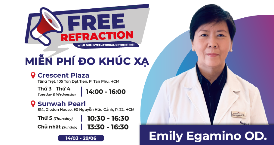 FREE REFRACTION WITH MS.EMILY
