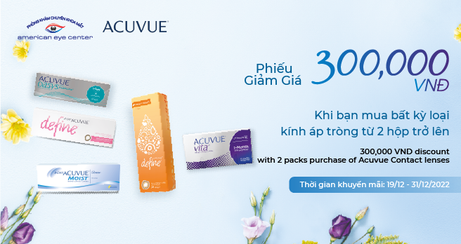 kính áp tròng Acuvue