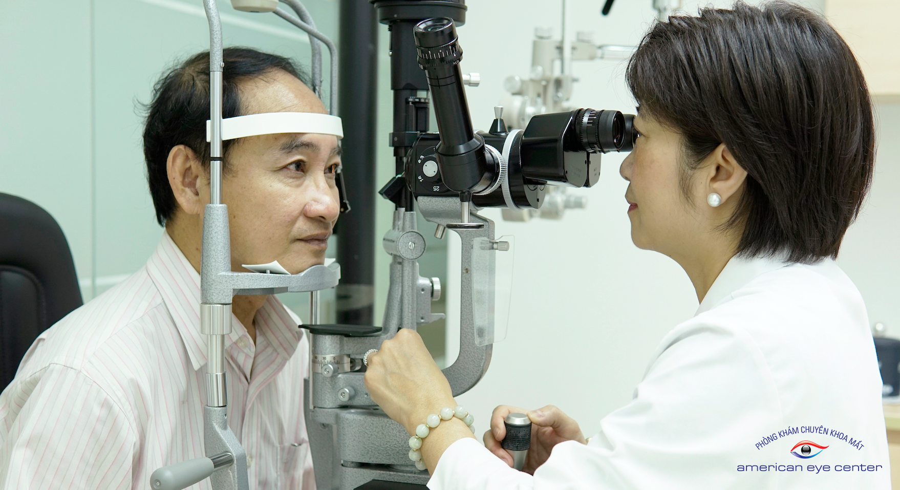 Kh&aacute;m mắt tổng qu&aacute;t chuy&ecirc;n nghiệp c&ugrave;ng American Eye Center Vietnam