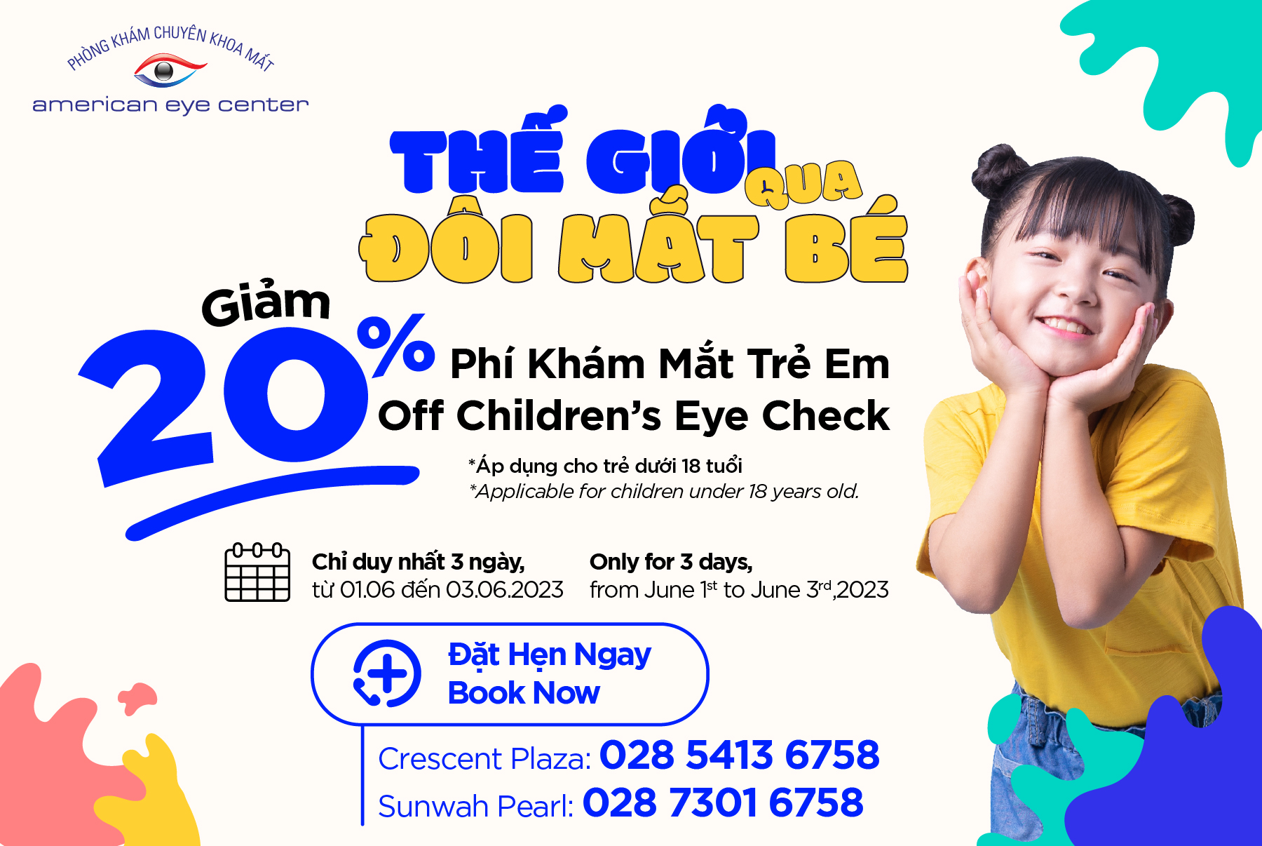 20% OFF CHILDREN'S EYE CHECK
