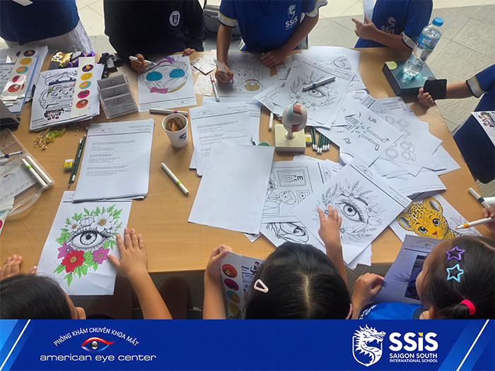 American Eye Center Vietnam joined SSIS Health Fair 2026 to share practical information about vision, myopia, Ortho-K and children&rsquo;s eye care.